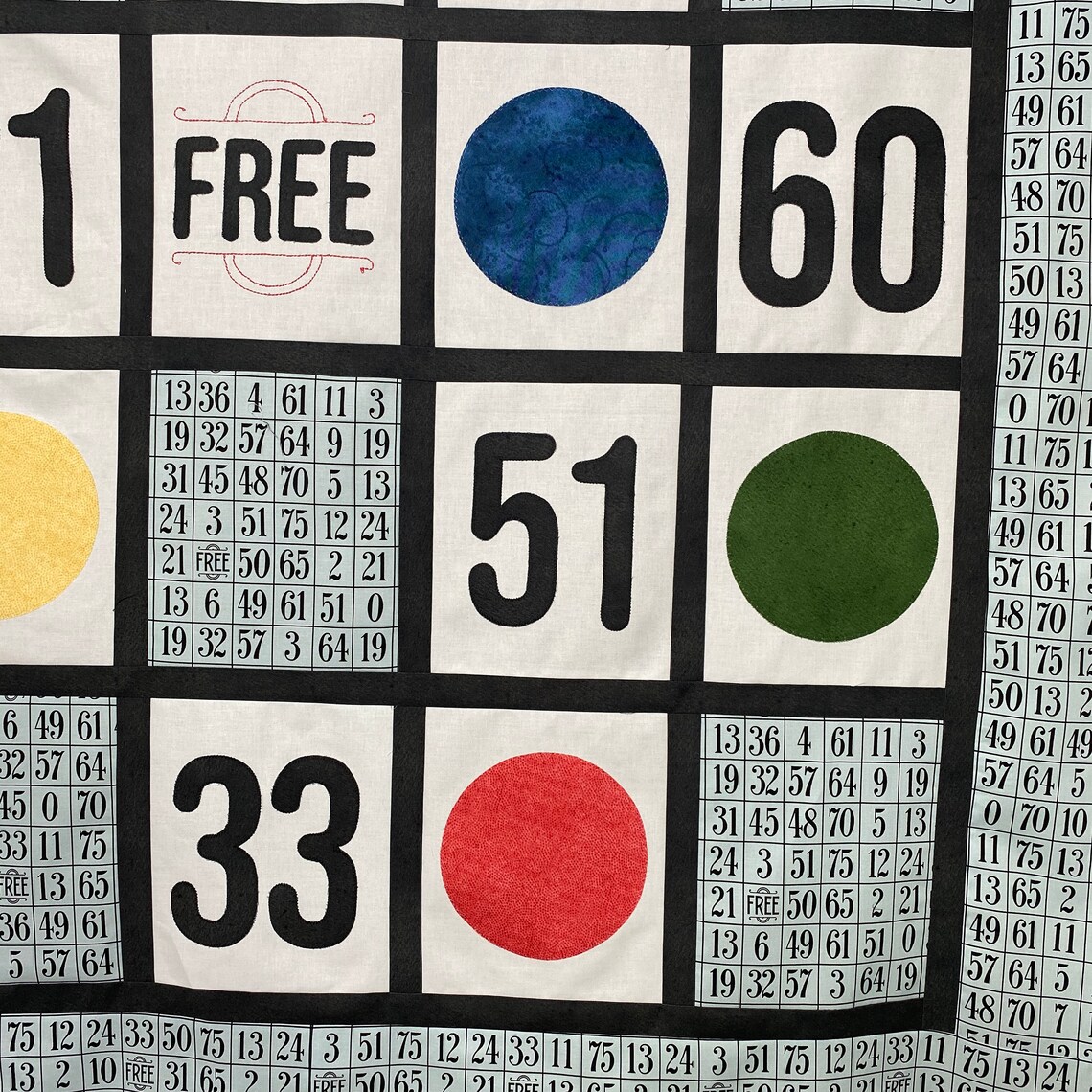 Bingo Quilt Pattern Painter's Palette J Wecker Frisch Etsy