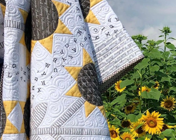 Sunny Side up Quilt Kit Hungry Animal Alphabet J Wecker Frisch Riley
