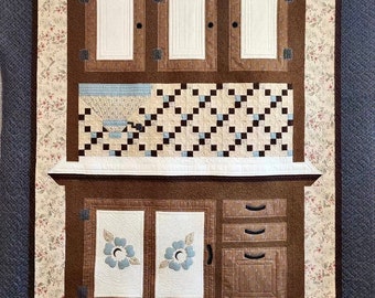 Kitchenette Pattern | Pieced Quilt | Applique