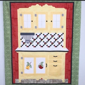 Kitchenette Pattern | Pieced Quilt | Applique
