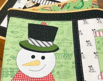 Cookie Jar Runner Pattern | Applique & Pieced | Holiday Project