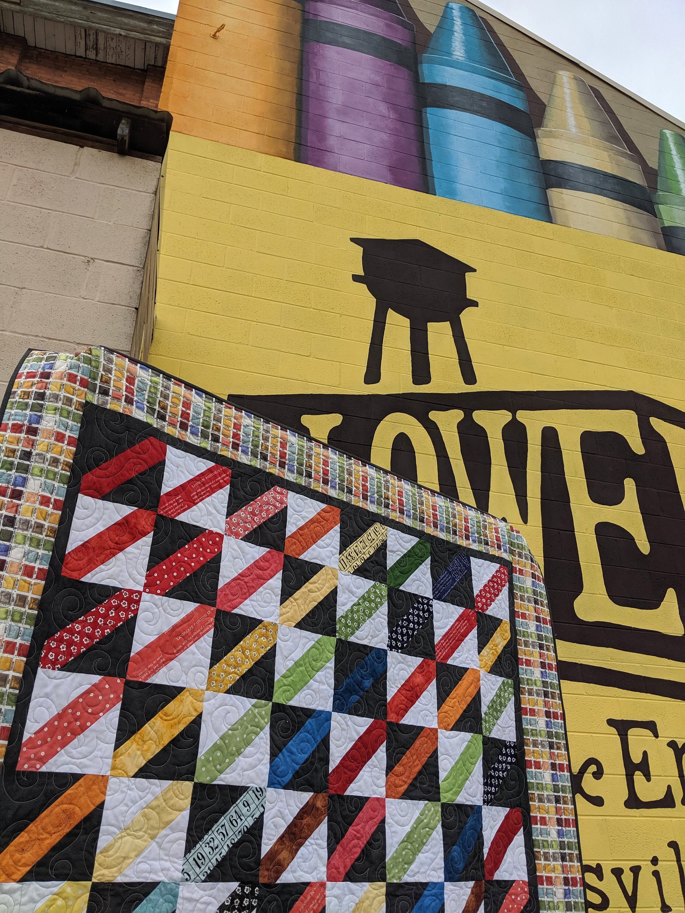 Paint By Row Quilt Pattern Painter's Palette Quilt J Etsy