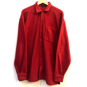 Vintage Fleece Shirt, Size L