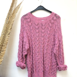 Vintage Pullover, 80s/90s, Handmade, Oversized
