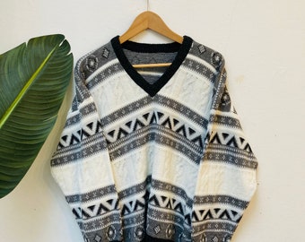 Vintage Pullover, Größe M, Unisex