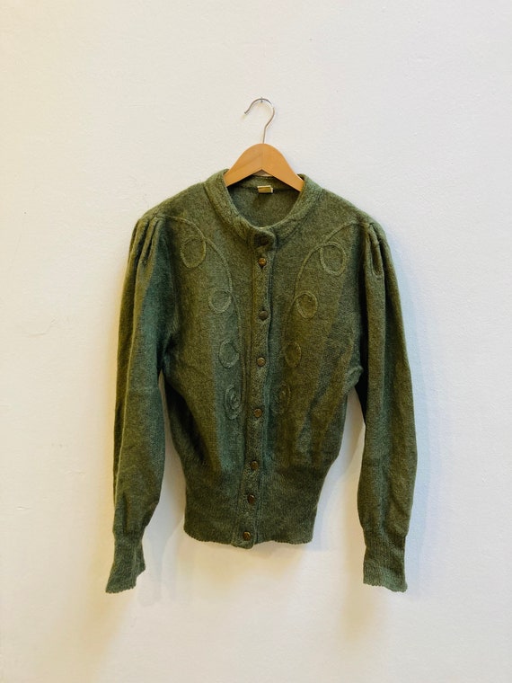 Vintage Mohair Cardigan, Größe M - Etsy UK