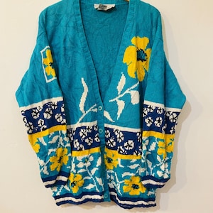 Vintage Cardigan, Size M, Cotton