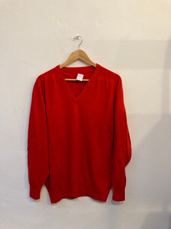 Vintage Pullover, reine Wolle, Größe L - image 1