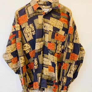 Koszula Vintage, Koszula Flanelowa, Rozmiar XL, Krótki krój