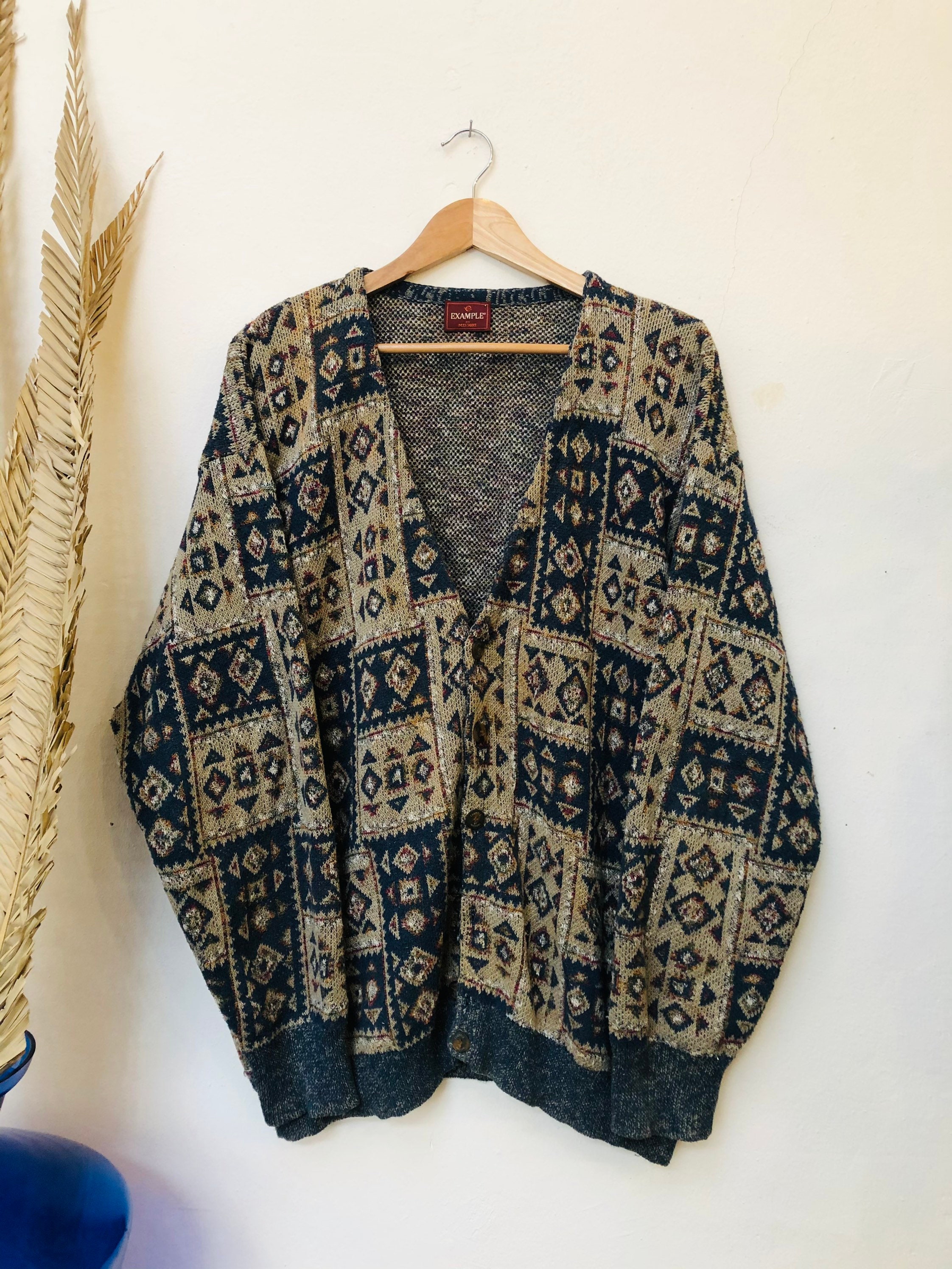 Vintage Cardigan, Example by Missoni, 80s/90s,size L/XL