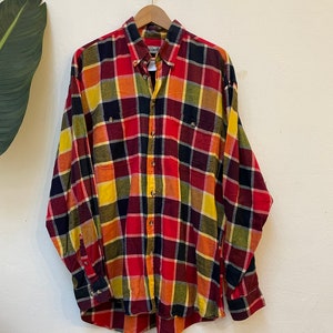 Koszula Vintage, Koszula Flanelowa, Rozmiar L/XL
