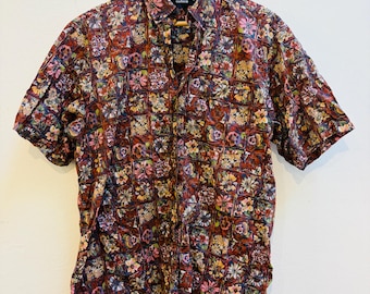 Camicia vintage, cotone, taglia M, Cacharel