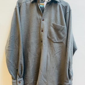Vintage Fleece Shirt, Größe M/L