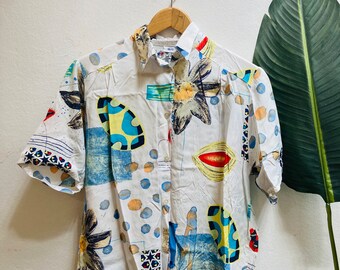 Vintage Bluse, Größe S