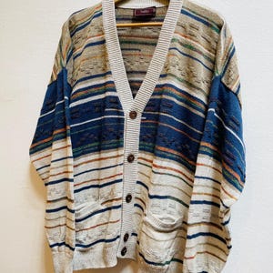 Vintage Cardigan, Size L, Cotton