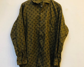 Vintage Shirt, Cotton, Size M/L,Unisex