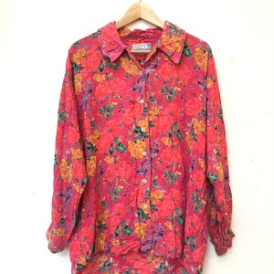 Vintage Blouse, Size M, Viscose