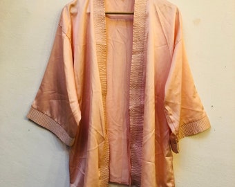 Vintage Satin Jacket/ Kimono