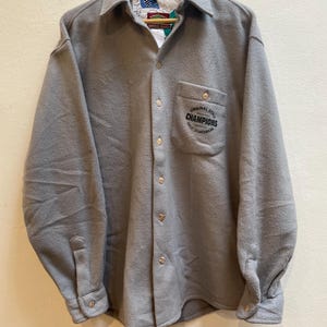 Vintage Fleece Shirt, Größe L