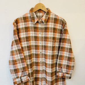 Koszula Vintage, Koszula Flanelowa, Rozmiar L