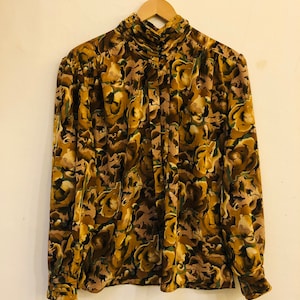 Vintage Blouse, 80s/90s, Size L/XL