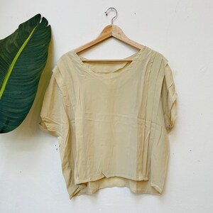 Vintage Seidenhemd, Größe L