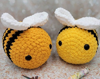 Chunky Bee, Giant Stuffed Bee, Plush Bee, Big Bumble Bee, Tik Tok Bee