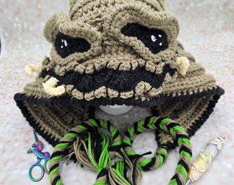 Burlap Chap Hood