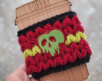 Halloween Coffee Cozies, Hot Coffee Sleeve, Iced Drink Sleeve