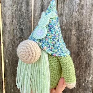 Easter Crochet Gnome, Spring Bunny Gnome, Crochet Easter Decor, Handmade Easter Bunny Gnomes, Easter Gift, Whimsical Crochet Doll