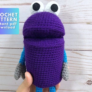 Patrón de robot inspirado en crochet 'Bo' / StoryBots Amigurumi, juguete de ganchillo DIY, robot de ganchillo