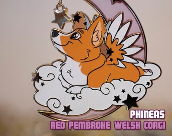 Red & White Pembroke Welsh Corgi Ornament