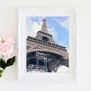 Eiffel Tower Print, Paris Print, Paris Art, Travel, Paris Wall Decor, Paris Photography, Pastel Eiffel Tower, Pastel Paris -  Photo Print