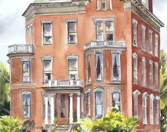 Kehoe House, Savannah, GA - Giclee