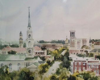 Savannah Perlustration - Watercolor Giclée