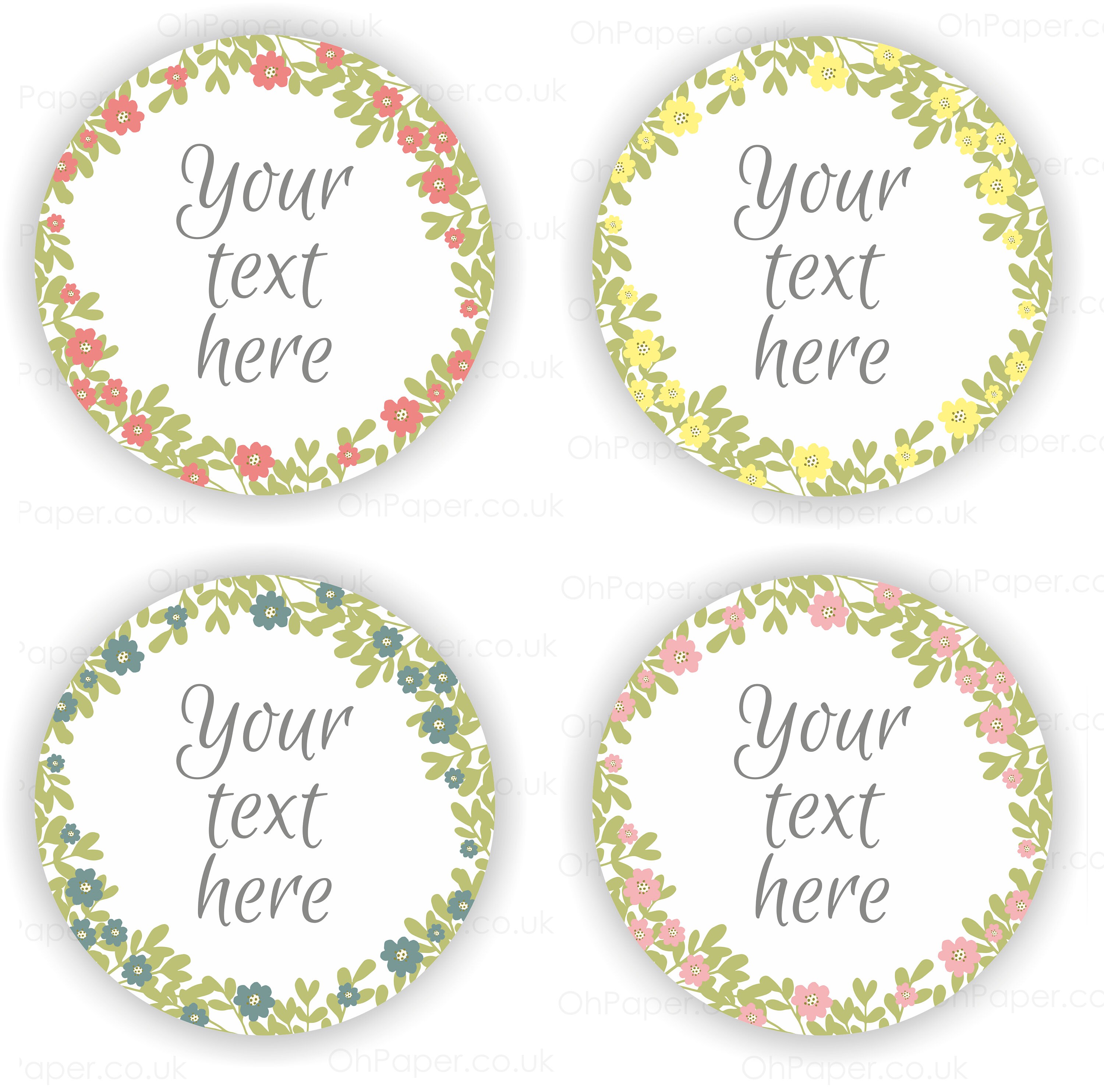 Personalised stickers discount