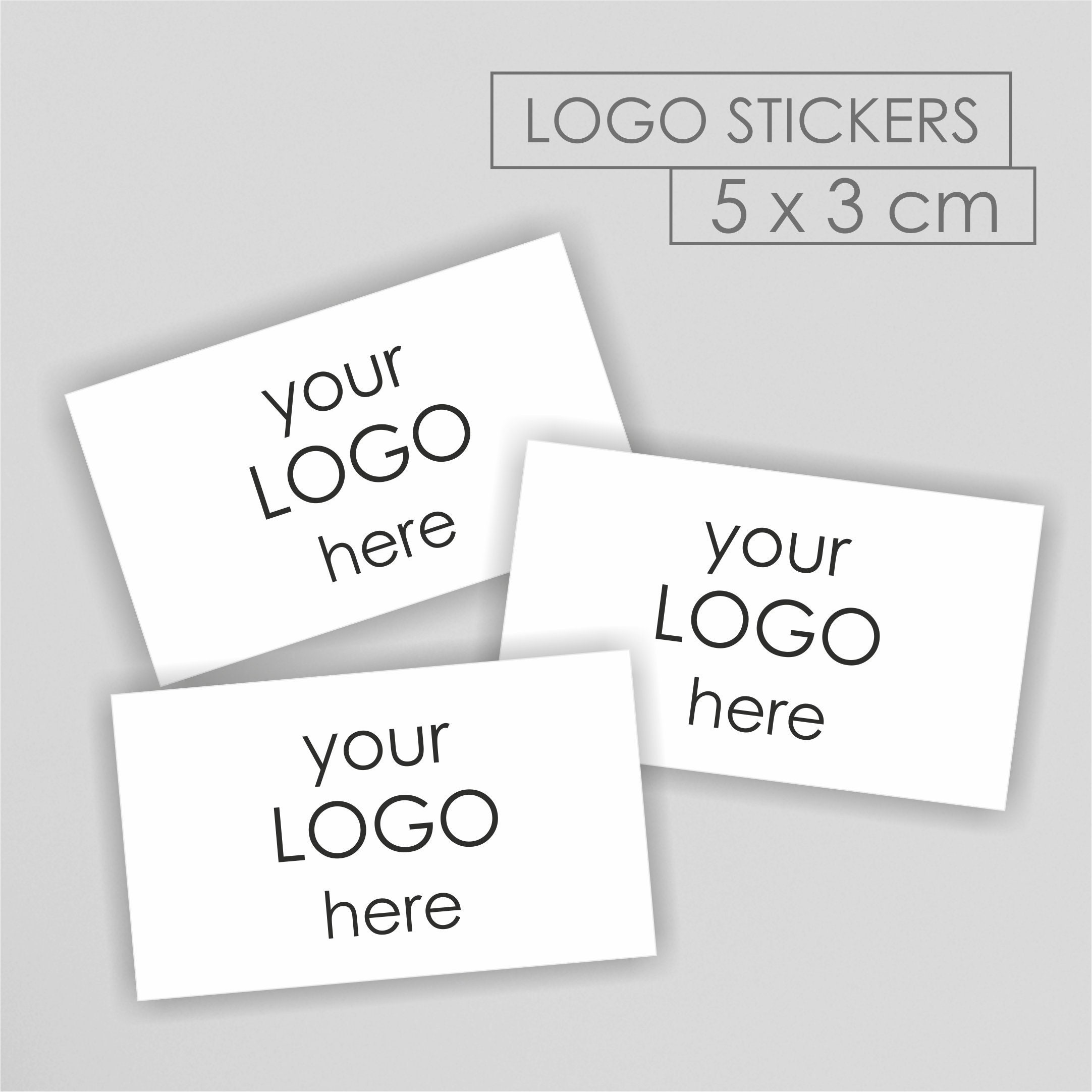 LOGO stickers / TEXT stickers / Personalised / Custom / Personalised Stickers / Sticky Labels / Business Stickers / Branding Labels