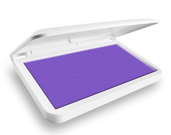 LAVENDER ink pad - ink pads for stamping - decorative ink pad - lovable lavender MAKE 1 by Colop