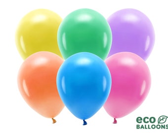 Umweltfreundliche Luftballons / umweltfreundliche biologisch abbaubare Partyballons / Kompostierbarer Ballon / PASTELLFARBEN / BIODEGRADIERBAR / 30cm