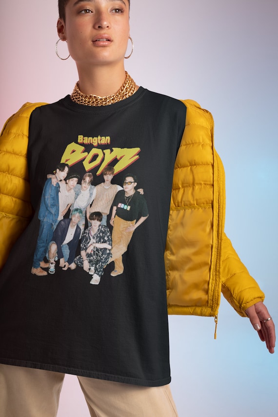 Shirt Vintage Bangtan BTS Shirt | Etsy 
