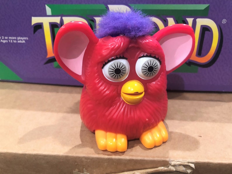 Set of 4 Furbys 1998 McDonalds Happy Meal Toy Tiger Etsy