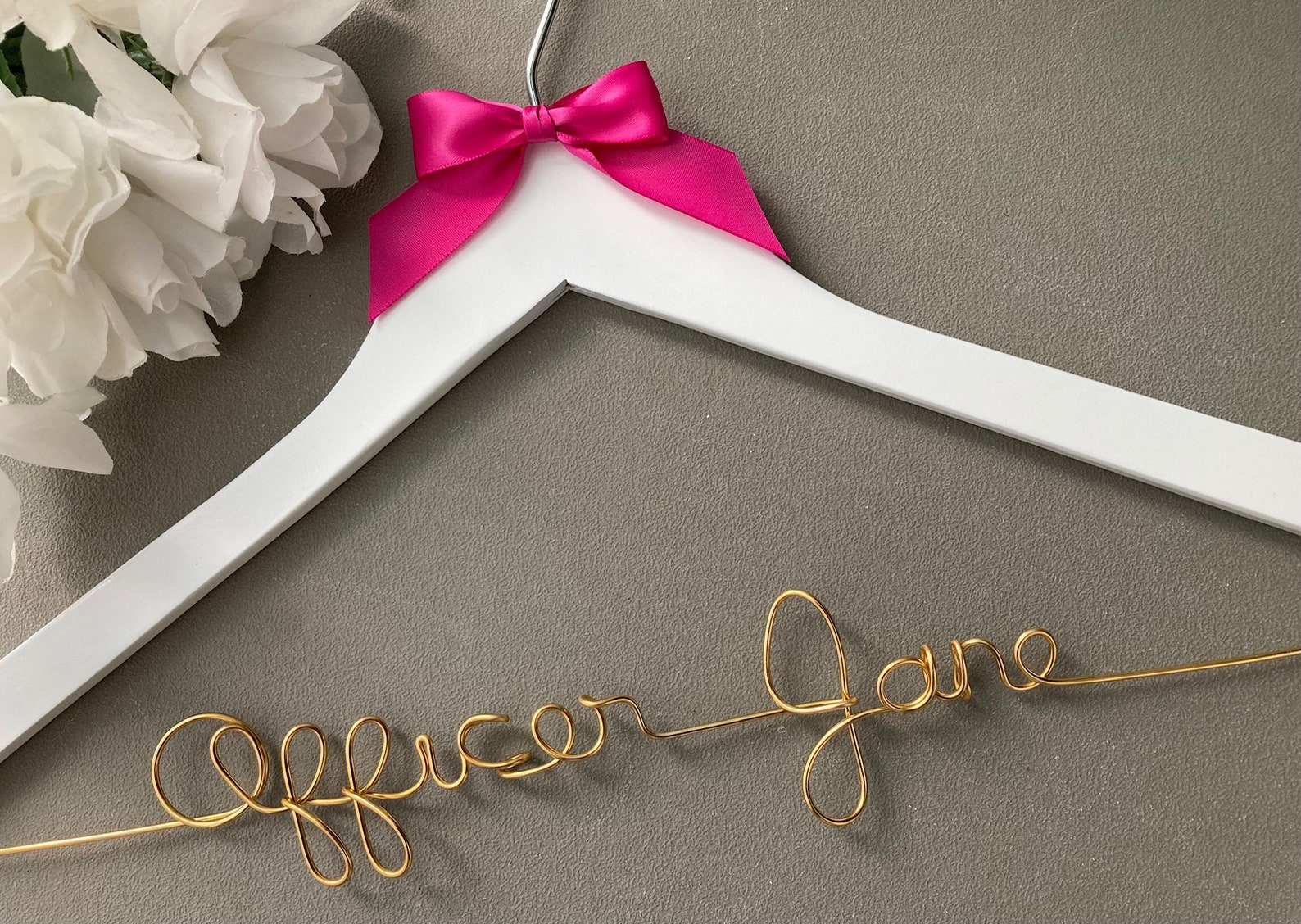 Police Officer Custom Wire Hanger for Academy Graduations for Etsy