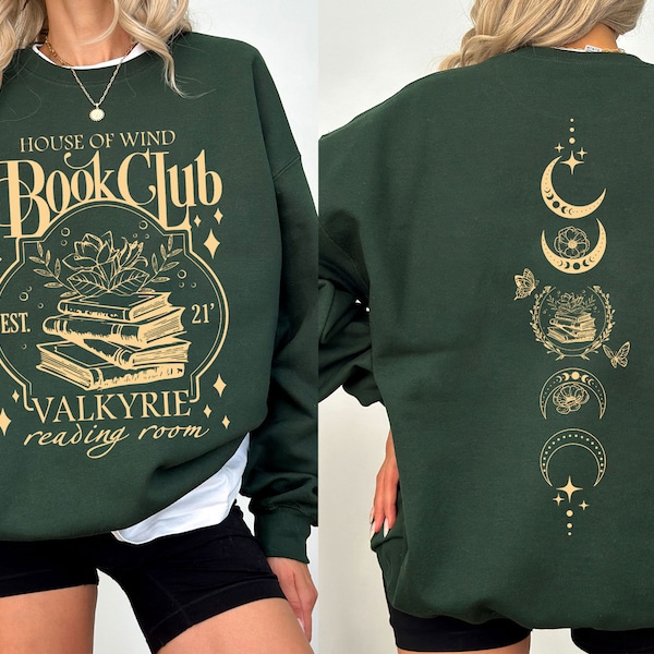 Vintage House Of Wind Book Club png, Acotar Book Club, Night Court Sarah J Maas Throne of Glass, Valkyrie Reading Room, ACOTAR png