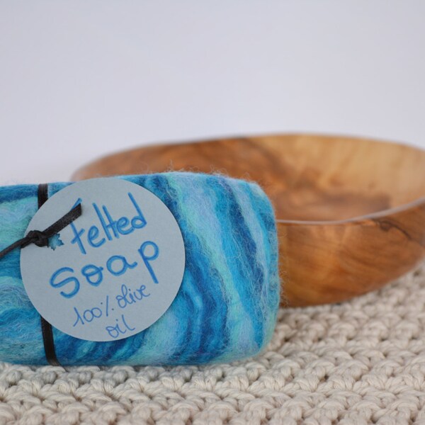 Felted Soap Unique Gift ONE