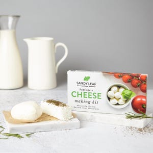 Beginners Cheese Making Kit - Make Your Own Mozzarella, Ricotta, Burrata, Goat, Mascarpone