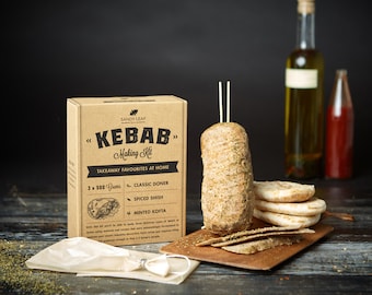 Kebab Making Kit - Make your own Shish, Kofte and Doner Kebabs at home