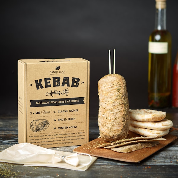Kebab Making Kit - Make your own Shish, Kofte and Doner Kebabs at home