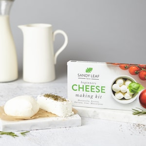 Beginners Cheese Making Kit - Make Your Own Mozzarella, Ricotta, Burrata, Goat, Mascarpone