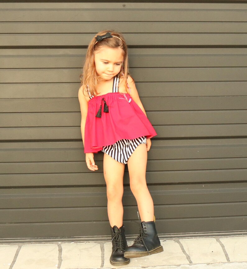 Baby Crop Top Set/Toddler Swing Top Set/ Baby Bloomer Etsy