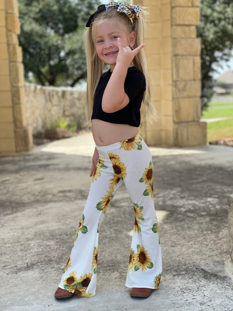 Girls Bell Bottoms/ Toddler Girl Bell Bottoms/ Baby Girl Bell Etsy